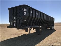 2007 Aulick 4270542 T/A Live Bottom Trailer 