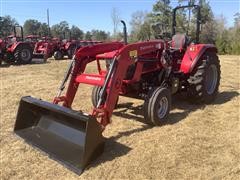 Mahindra 6065 PST 2WD Compact Utility Tractor W/Loader 