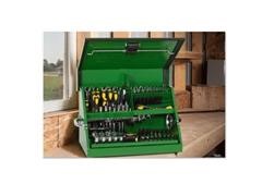 36" John Deere Tool Box W/Tools 