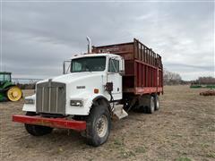1996 Kenworth Construction W900 T/A Silage Truck 