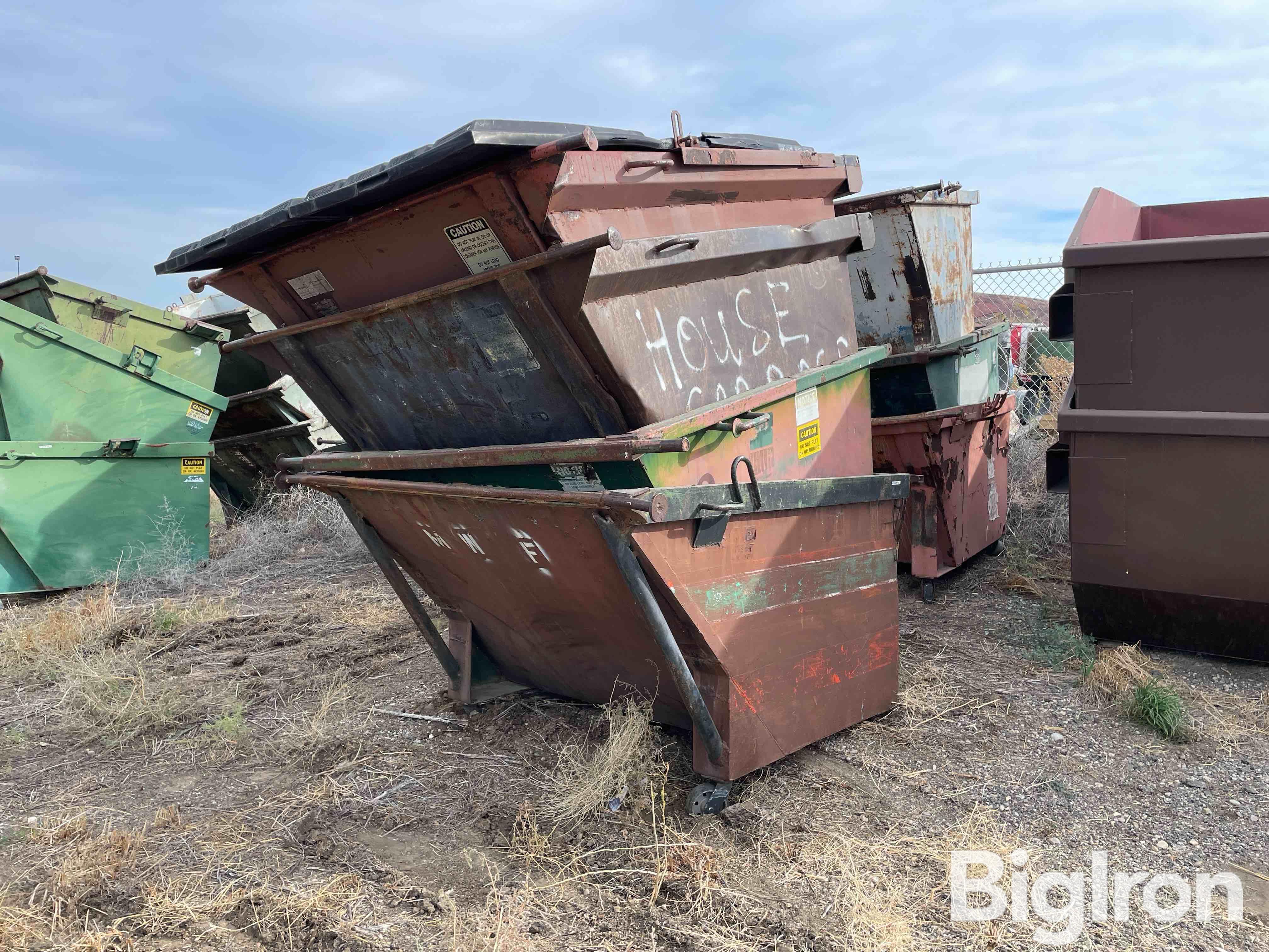 Rear Load Garbage Containers 