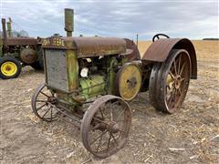 1928 John Deere Model D "All-Fuel" 2WD Tractor 