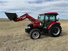 2019 Case IH Farmall 75A MFWD Tractor W/Loader 