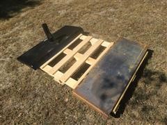 Universal Weld On Skid Steer Mounting Plates 