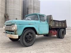 1959 Ford F600 S/A Dump Truck 