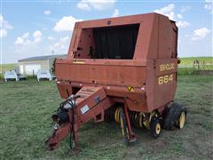 New Holland 664 Twin Round Baler 