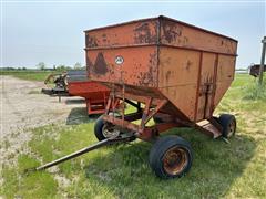 J&M 250 Bushel Gravity Wagon 