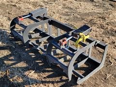 2022 Mid-State Brush Grapple Skid Steer Attachment 