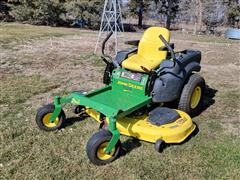 2010 John Deere Z445 Mid Mount Riding Lawn Mower 