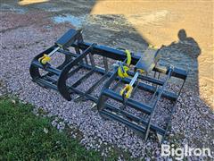 2024 Mid-State Brush Grapple Skid Steer Attachment 