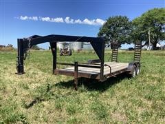 2007 Gooseneck T/A Flatbed Trailer 