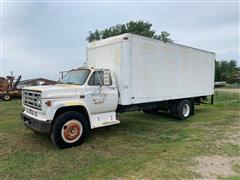 1986 GMC C7000 S/A Box Truck 