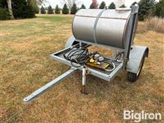 T-L 150 Gallon Portable Stainless Tank On Cart 