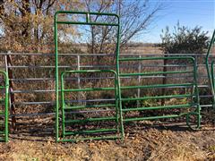HW Brand Livestock Panel W/Gate 