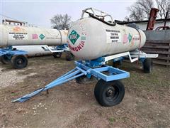 1000-Gallon Anhydrous Ammonia Tank 