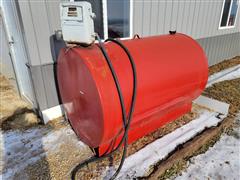 500 Gallon Fuel Barrel W/Pump 