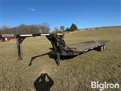 1995 Assembled 28' Gooseneck T/A Flatbed Trailer 