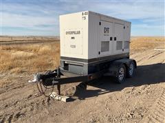 2002 Caterpillar Olympian XQ75 T/A Portable Diesel Generator 