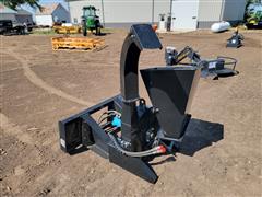 2023 Mower King SSBX42 Wood Chipper Skid Steer Attachment 