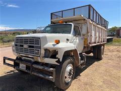 1986 Ford F800 S/A Silage Truck 