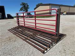 16' Drive Over Cattle Guard W/Gate 