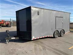 2022 Rock Solid 8.5' X 20' T/A Enclosed Cargo Trailer 