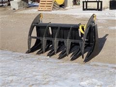2021 Mid-State Brush Grapple Skid Steer Attachment 