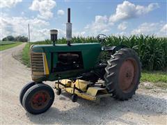 1951 Oliver Row Crop 77 2WD Tractor W/Mower 