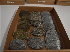 National Finals Rodeo Belt Buckles 