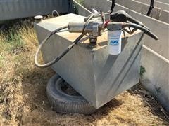 Portable Fuel Tank With Pump 