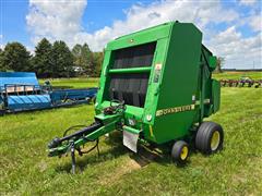 2000 John Deere 566 Round Baler 