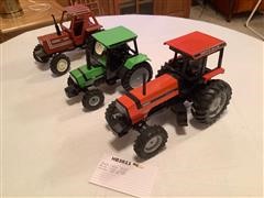 Deutz-Allis 9150 & 6260 And Hesston 100-90 DT 1/16th Scale Model Tractors 