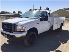 2002 Ford F450 2WD Service Truck 