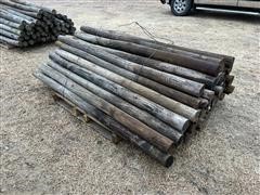 Creosote Wood Posts 