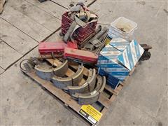 Truck Brake Shoes, Alternator & Assorted Parts 