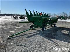 2011 John Deere 608C 8R30 Corn Head W/Header Trailer 