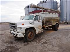 1991 Ford F800 S/A Feed Delivery Truck 