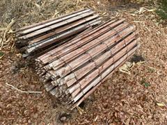 Wood Slat Fencing 