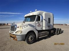 2007 Freightliner Columbia 120 T/A Truck Tractor W/Wet Kit 