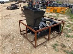 2021 Mower King SSBX42 Wood Chipper Skid Steer Attachment 