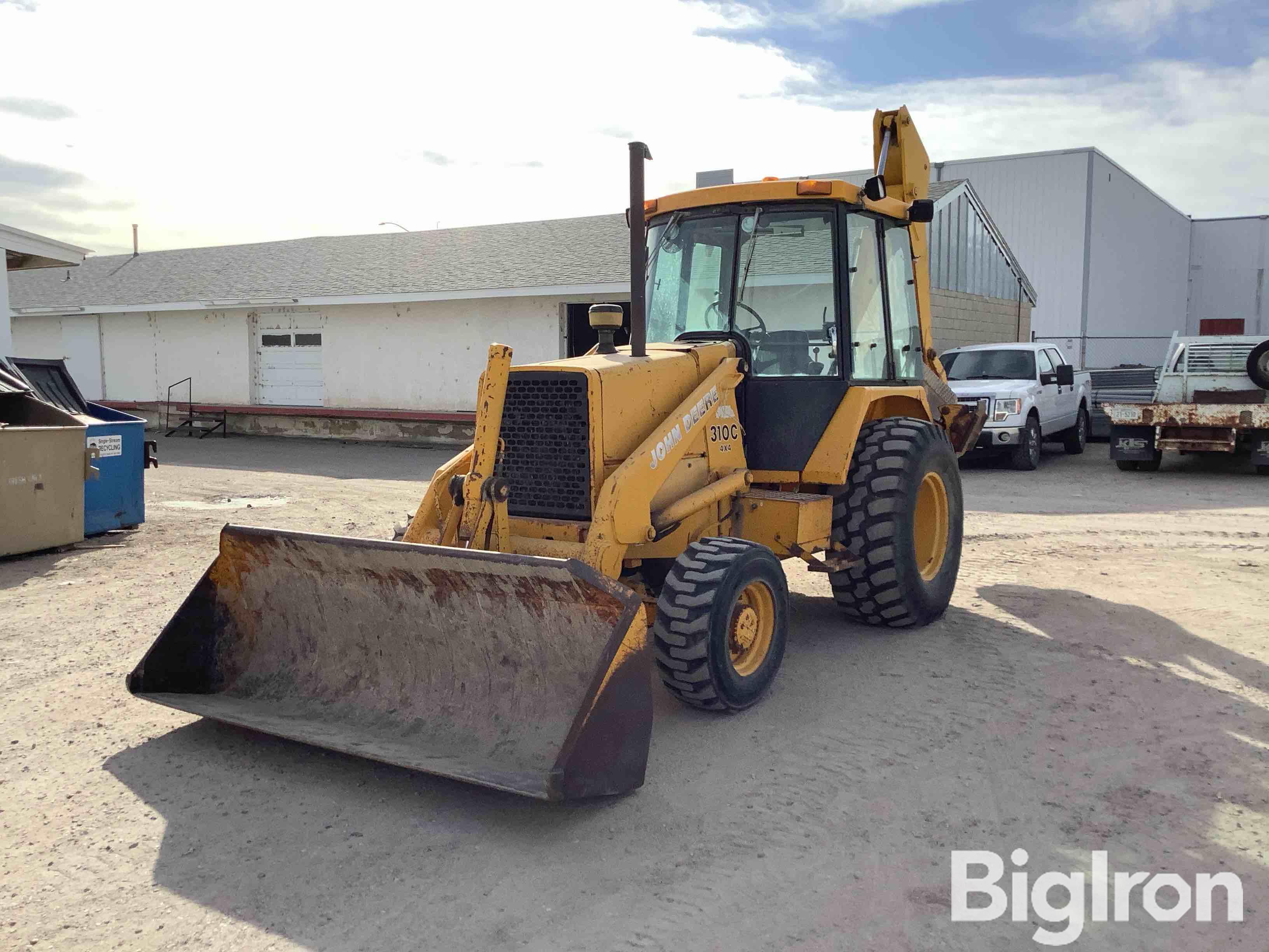 1986 John Deere 310C 4x4 Loader Backhoe 