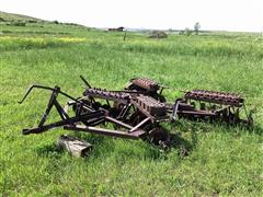 Antique Pull Type Disk Harrow 