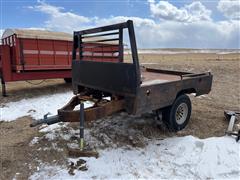 Homemade Flatbed Trailer 