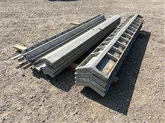 9' X 22.5° Hinge Corner Commercial Aluminum Concrete Forms 