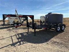 JD Skiles T/A Gooseneck Fertilizer Nurse Trailer 