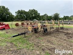 Kelderman 12-Wheel Folding Rake 