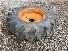 Armstrong HI-Power Lug 14.9-26 Tractor Tire & Rim 