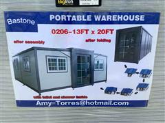 2023 Bastone 0206-13FT X 20FT Portable Warehouse 