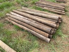 Wooden Fence Posts 