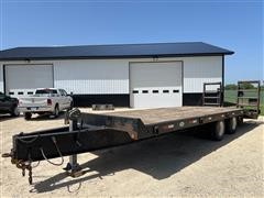 2006 Towmaster T-40 20 Ton T/A Flatbed Trailer 